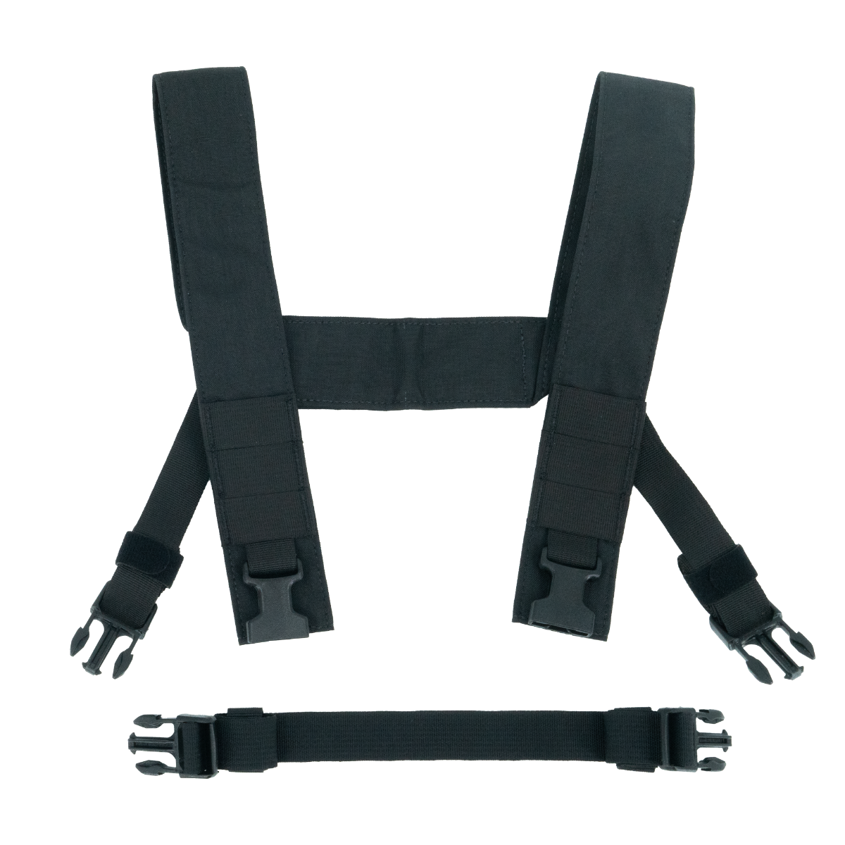 H-Harness Replacement Kit w/ Waist Strap - Black