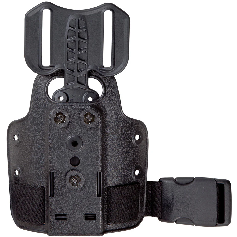 Single strap leg shroud w/ drop flex adapter