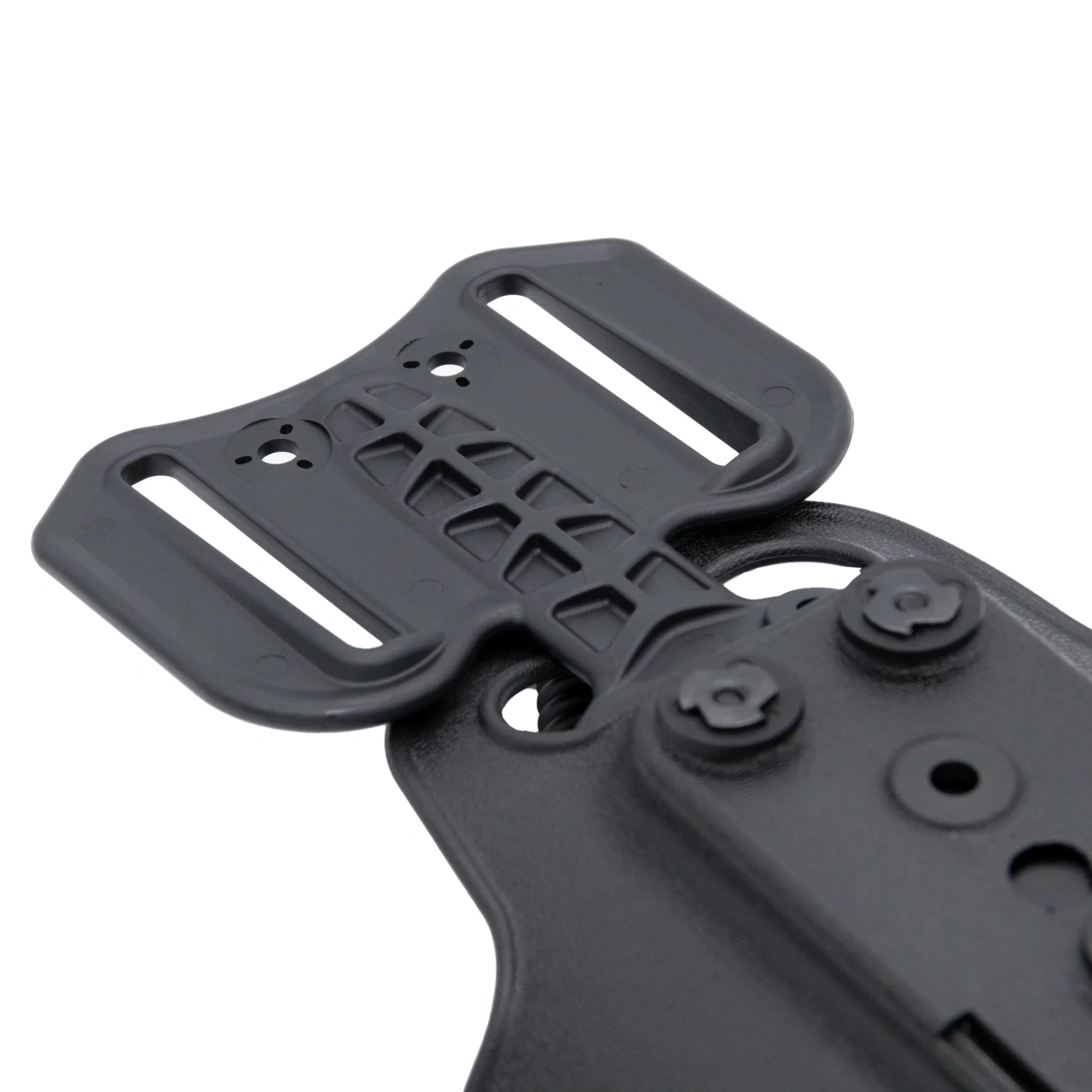 Single strap leg shroud w/ drop flex adapter