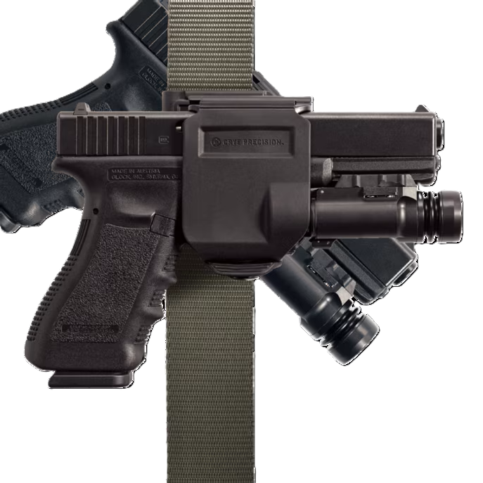 GunClip Glock 1 Tan Left