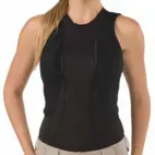 Womens Holster Shirt Black Medium