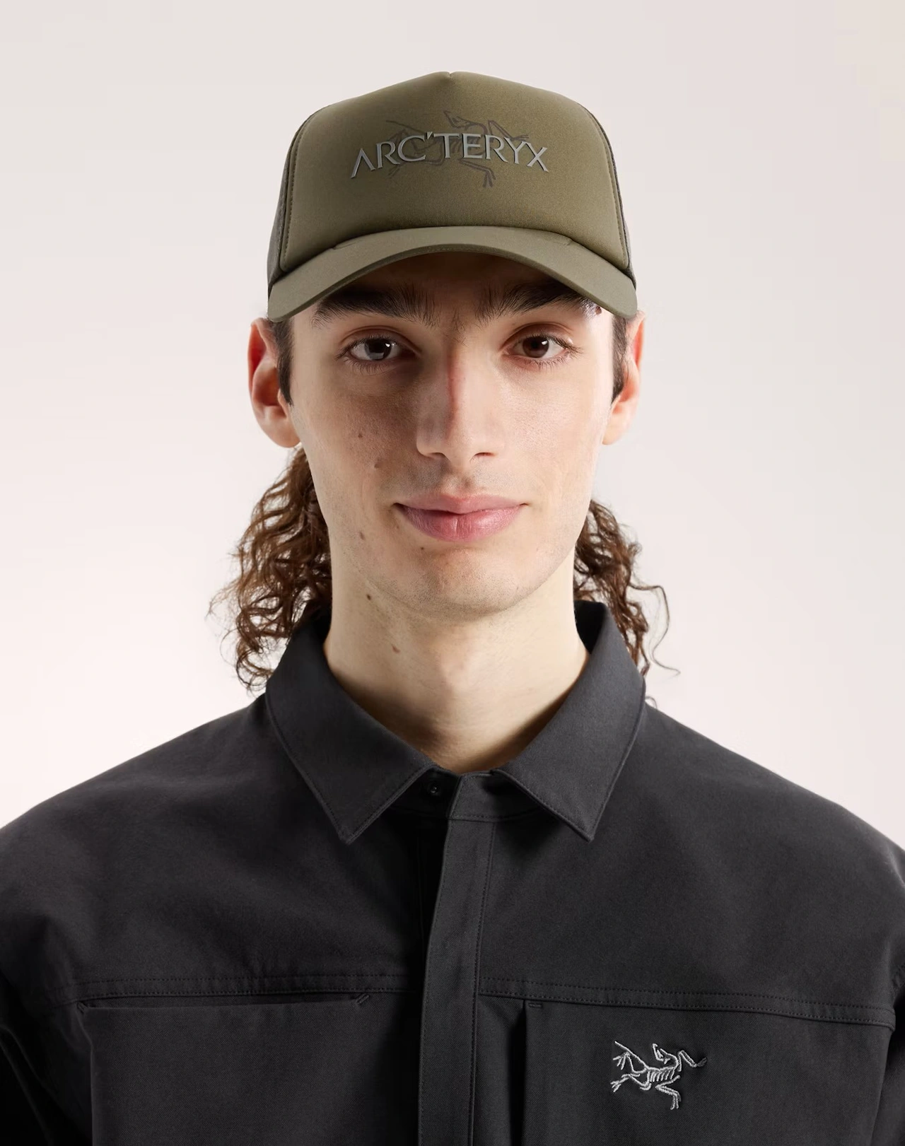 BIRD WORD TRUCKER HAT - Tatsu / Forage Large/X-Large