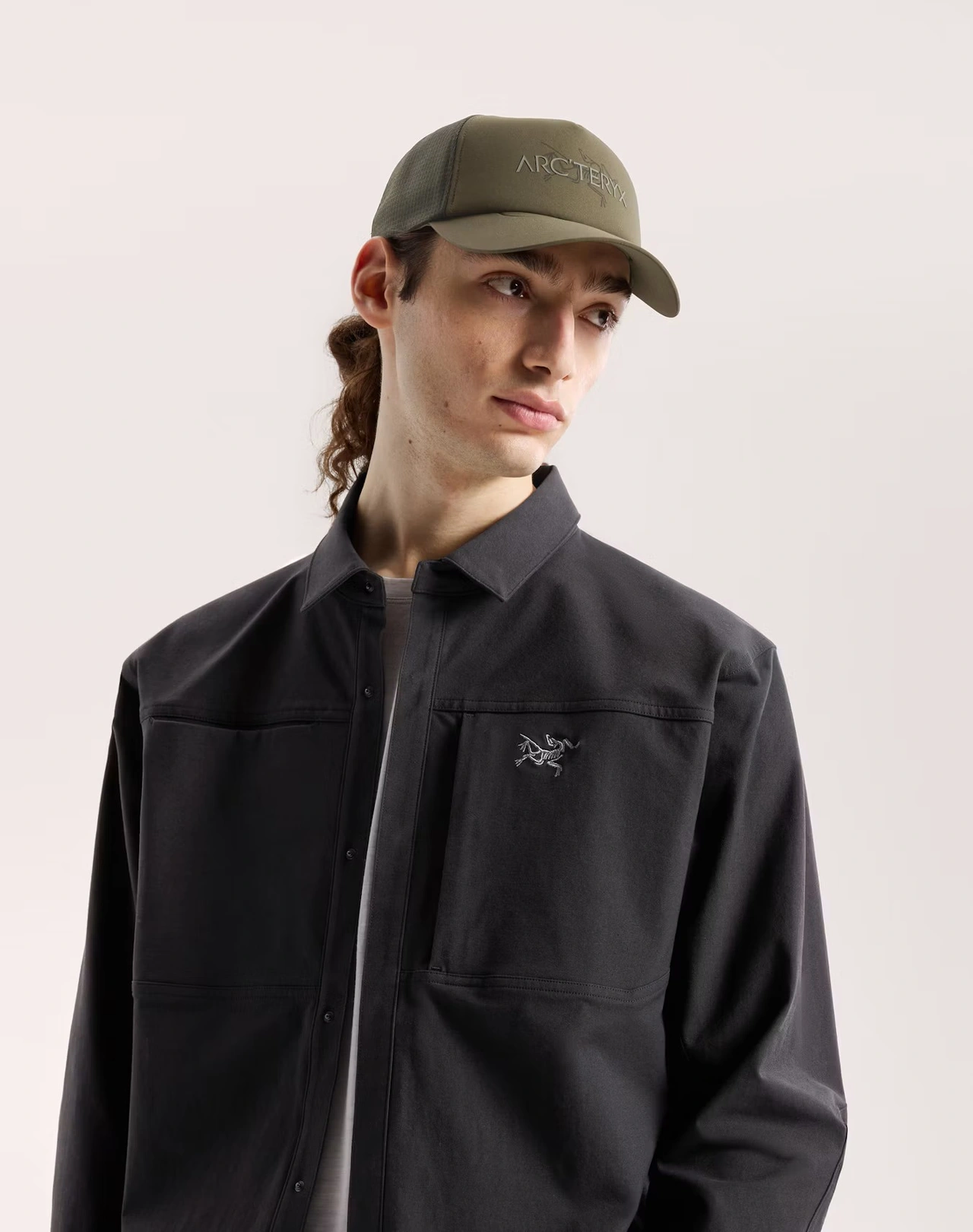 BIRD WORD TRUCKER HAT - Tatsu / Forage Large/X-Large