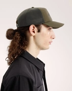 BIRD WORD TRUCKER HAT - Tatsu / Forage Large/X-Large
