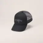 BIRD WORD TRUCKER HAT - Black / Cloud Small/Medium