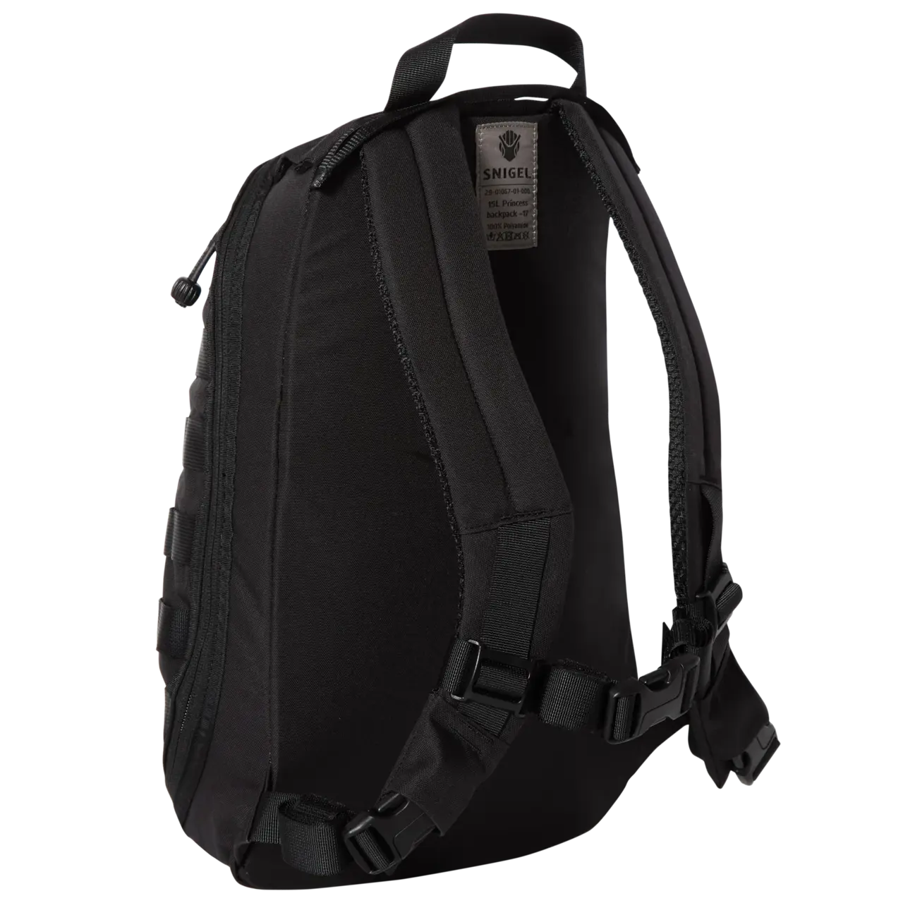 15L Princess Backpack - Black