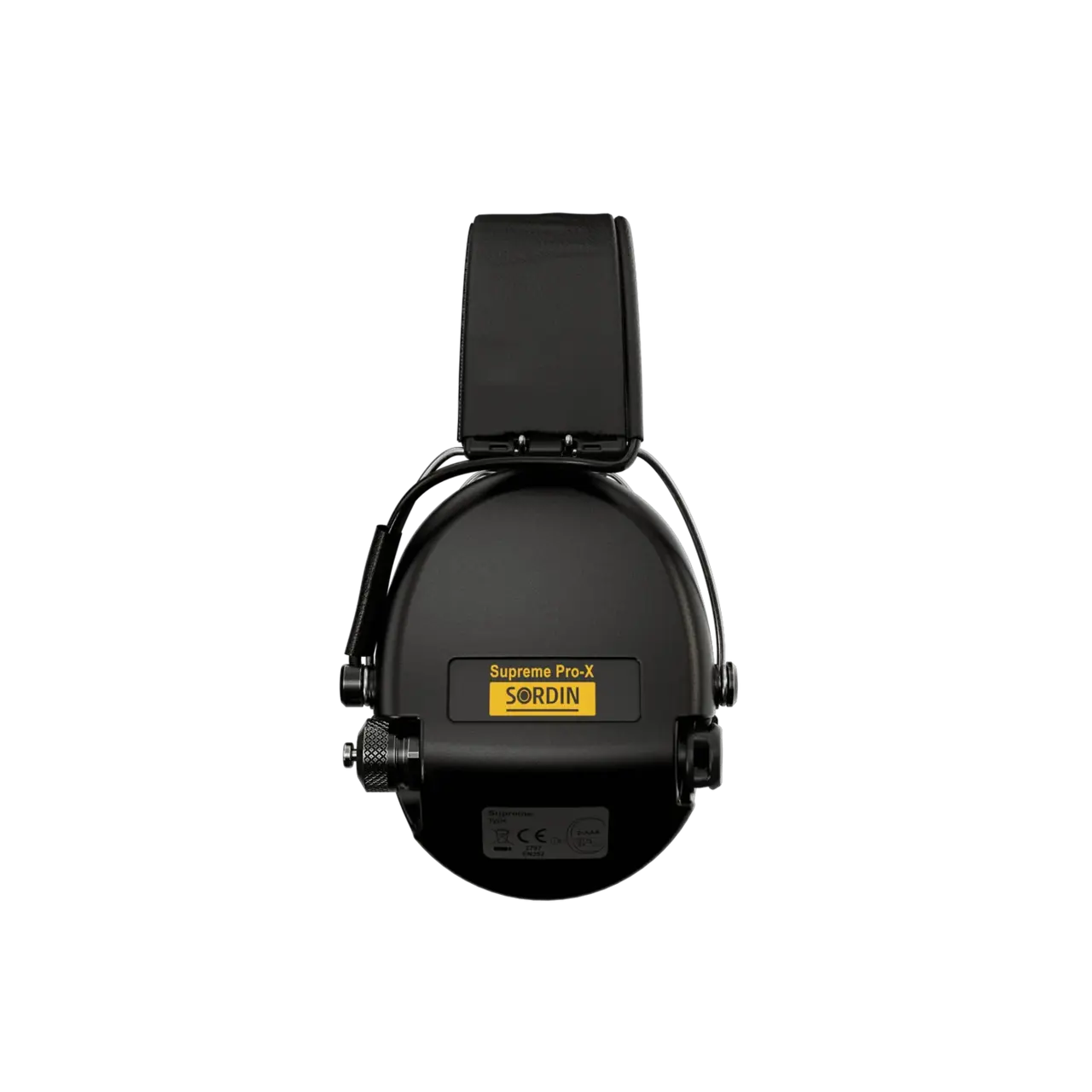 Sordin Supreme Pro-X Headband Black PVC