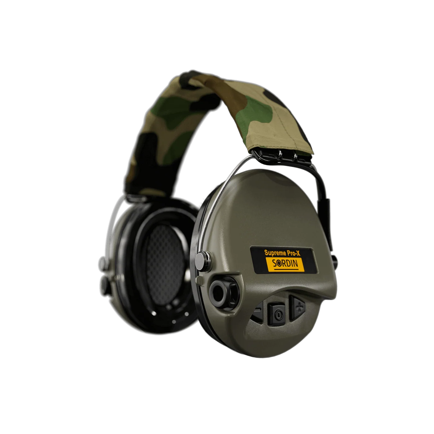 Sordin Supreme Pro-X Textile Headband Green PVC
