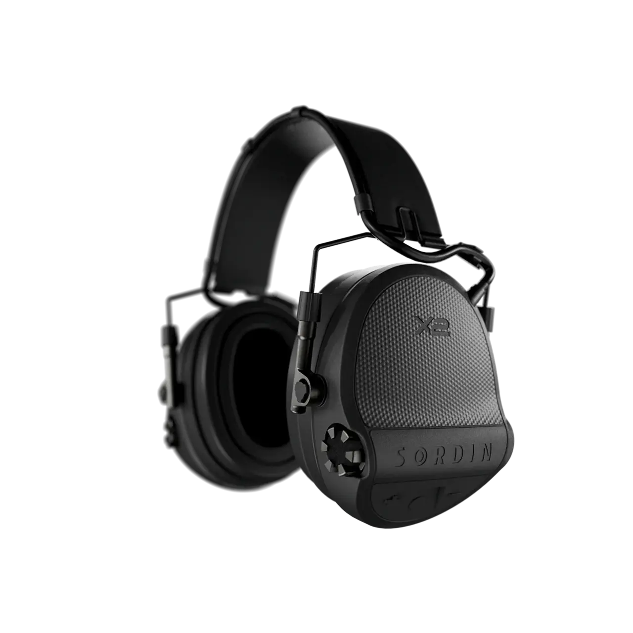 Sordin X2 SFA Headband Leather Gel Black