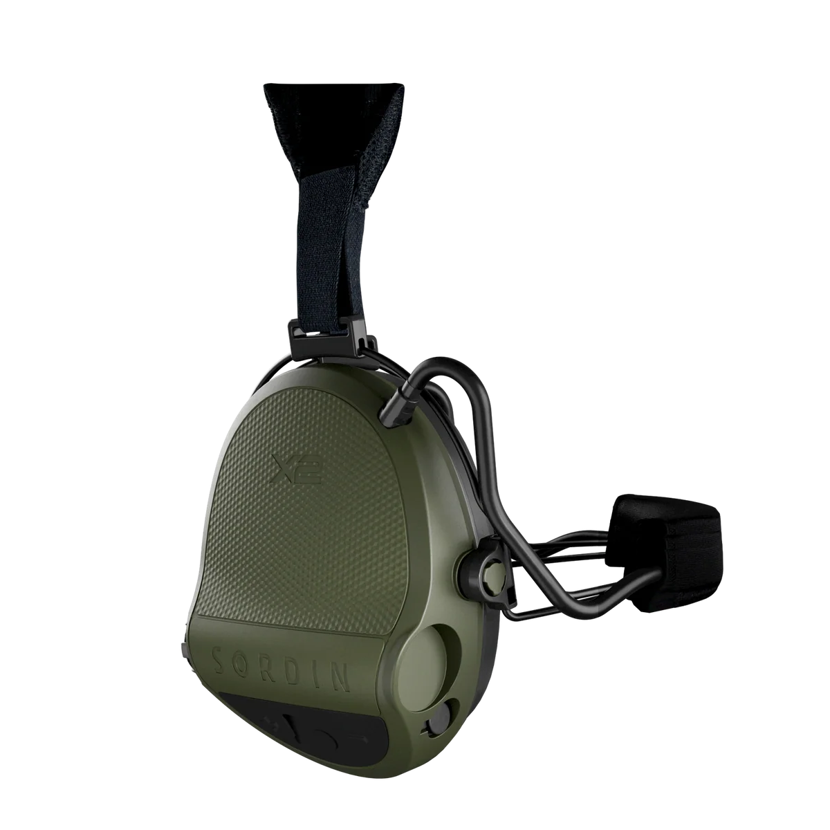 Sordin X2 Neckband Memoryfoam Green