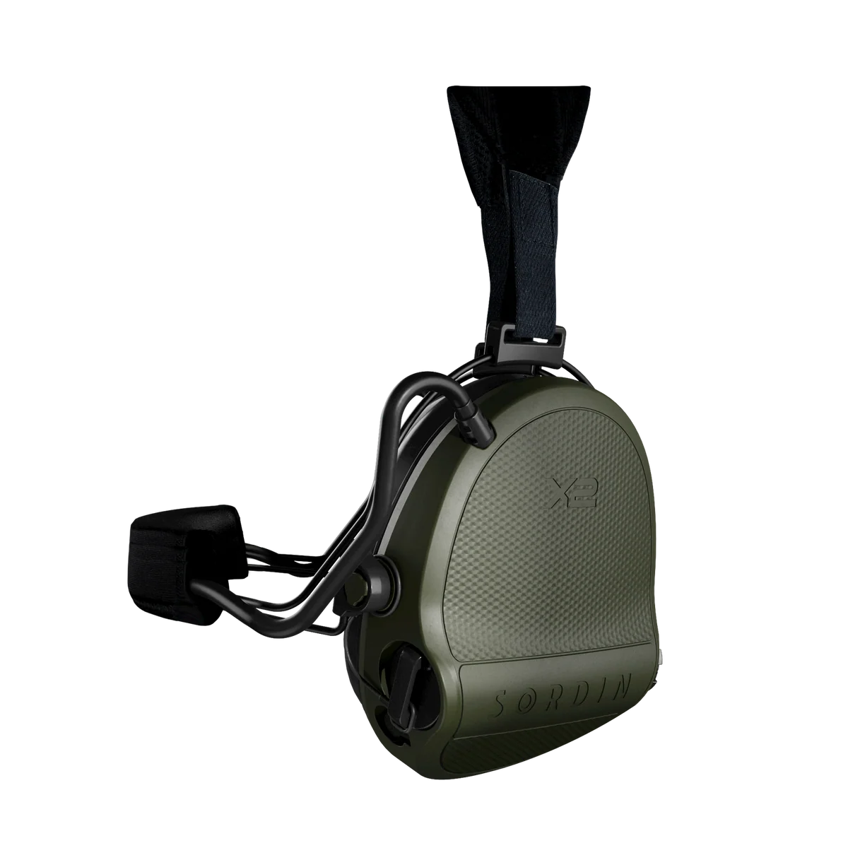 Sordin X2 Neckband Memoryfoam Green