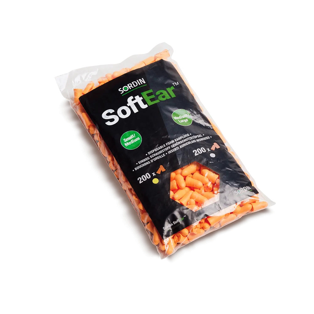 Sordin SoftEar Disposable Refill Orange (S/M) 200p