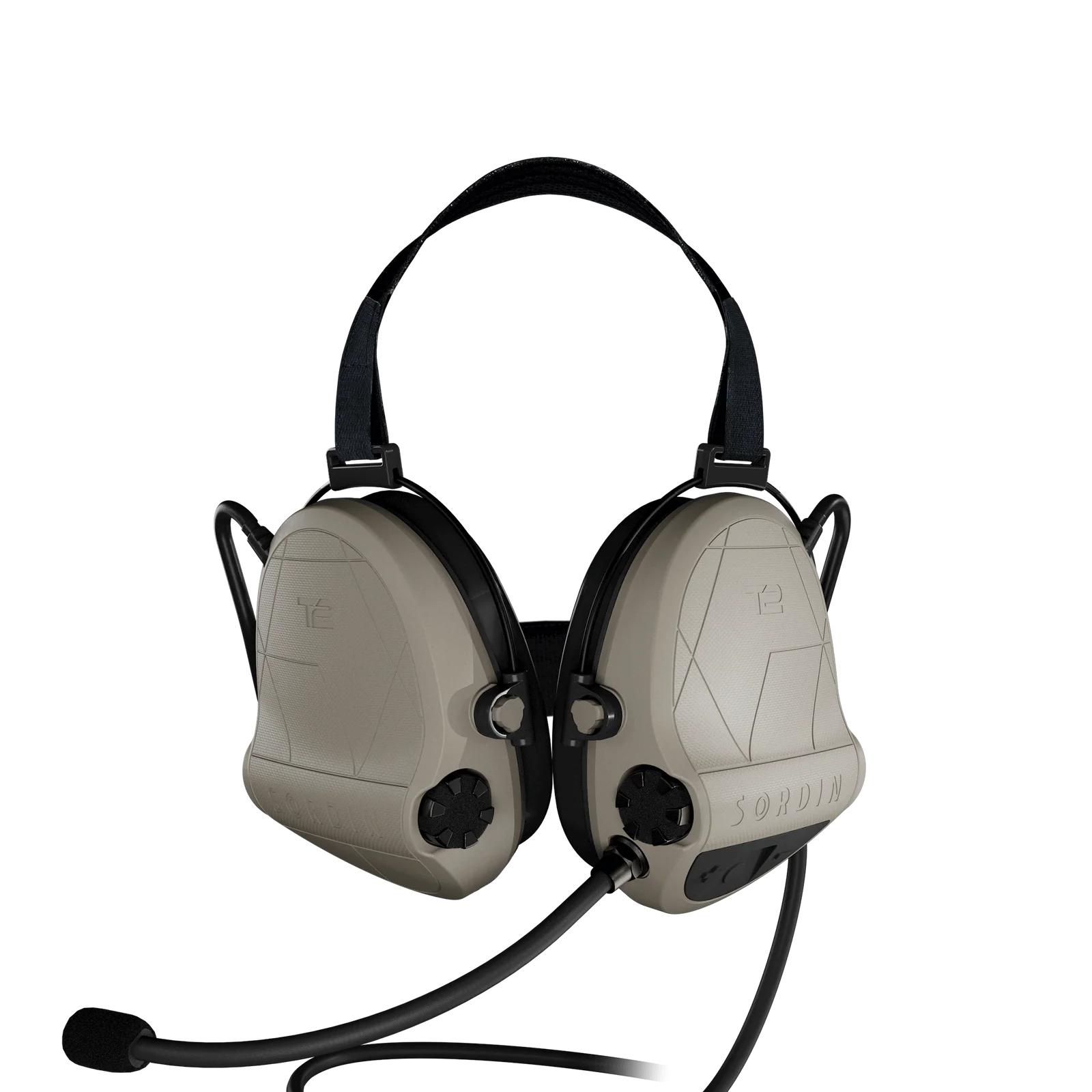 Sordin Supreme T2 CC Tan Neckband Memory Foam