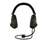 Sordin Supreme T2 CC Dual Green Headband Textile Memory Foam