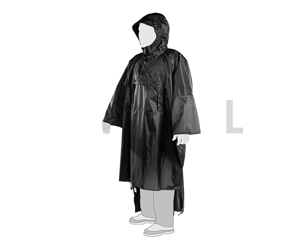 Tac Poncho Black