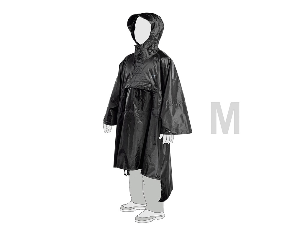 Tac Poncho Black Medium