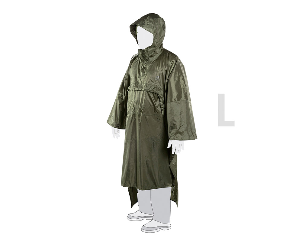 Tac Poncho Olive Large