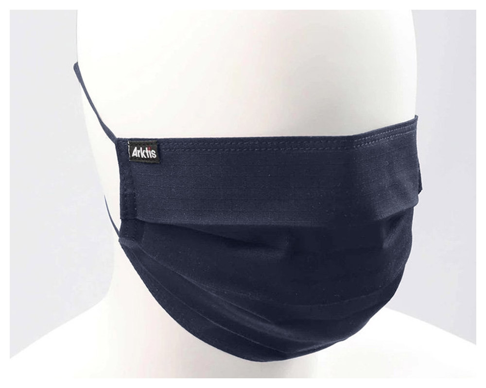 Ansiktsmask Marinblå