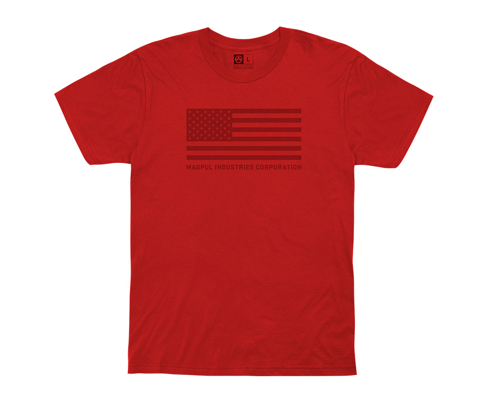 Standard Cotton T-Shirt Red Medium