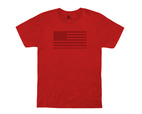 Standard Cotton T-Shirt Red Medium