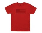 Standard Cotton T-Shirt Red Medium