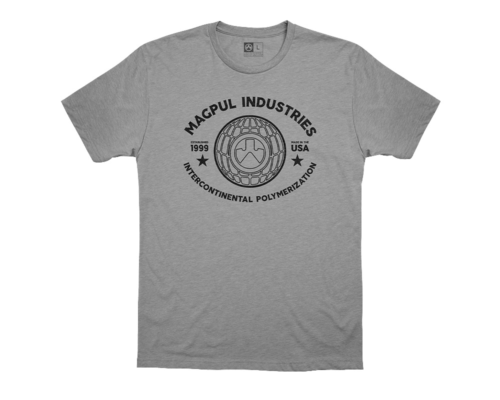 Polymerization CVC T-Shirt Grey Large