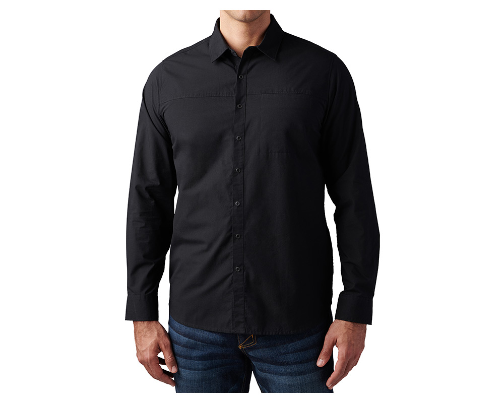 Igor Solid L/S Black X-Large