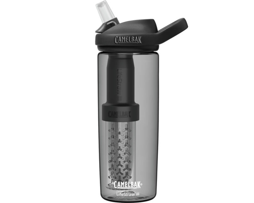 eddy+ 20oz, filtered by LifeStraw, Charcoal