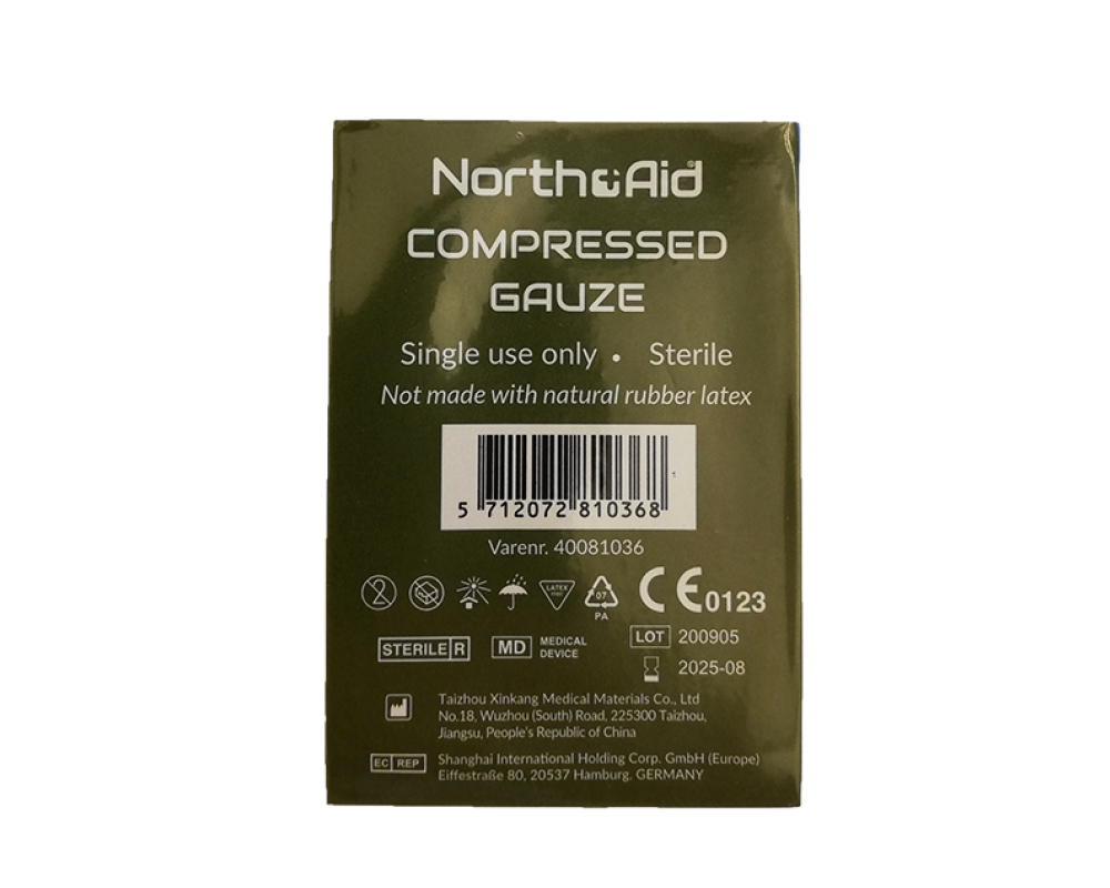 Compressed Gauze