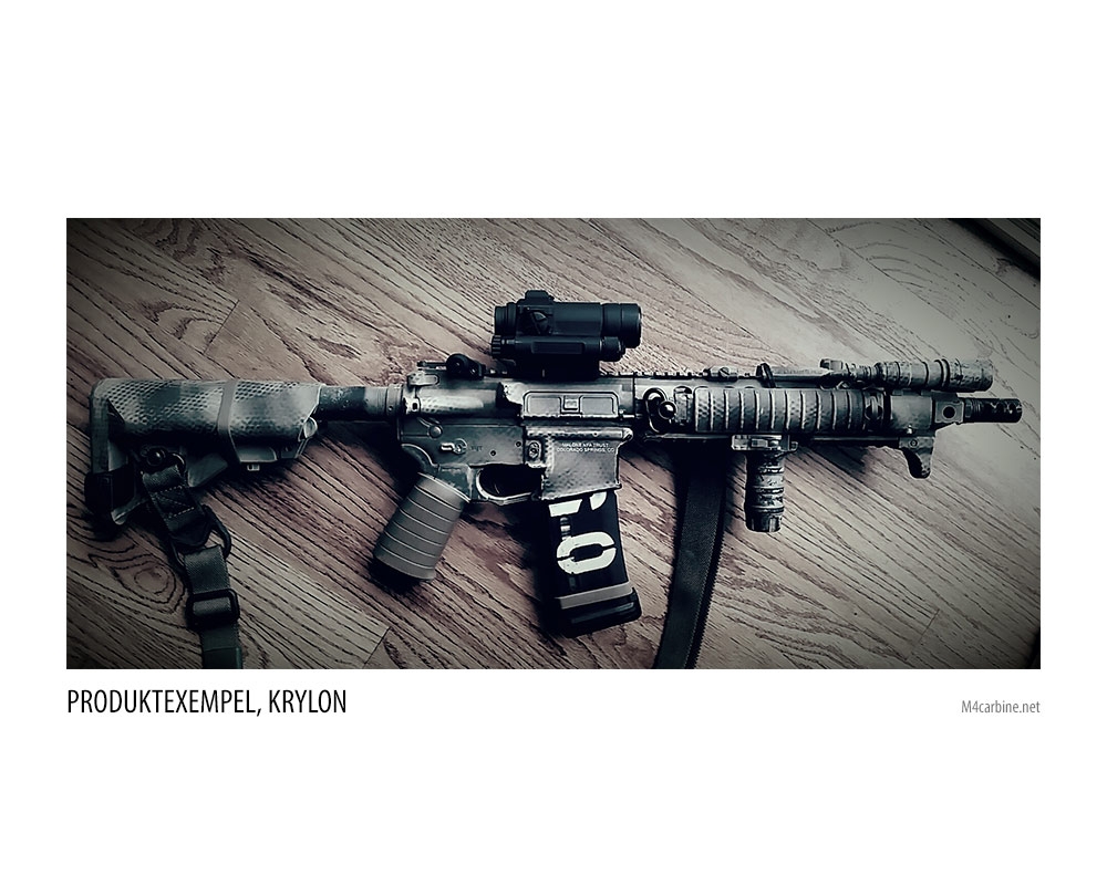 Krylon Spray camouflagefärg Black