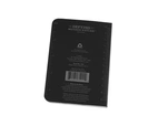Memo Book Field Flex-Cover, 8,9 x 12,7 cm, Black