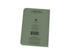 Memo Book, Field Flex-Cover, 8,9 x 12,7 cm, Green