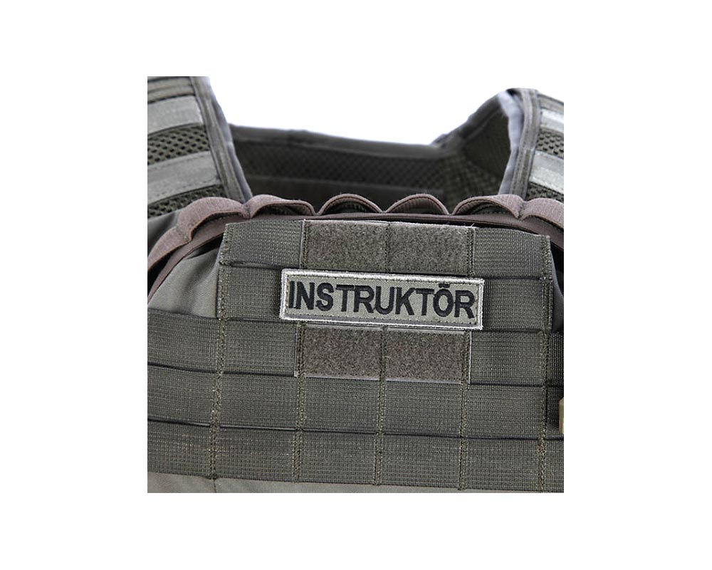 Litet Instruktörsmärke (Grå/Svart) - 12