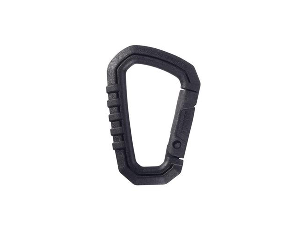 Liten karbinhake i plast Black