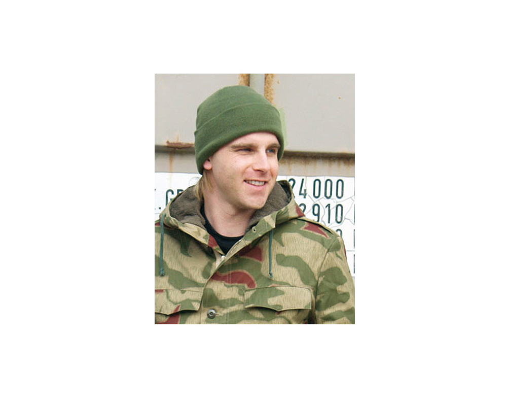 Watch cap Acryl Olive