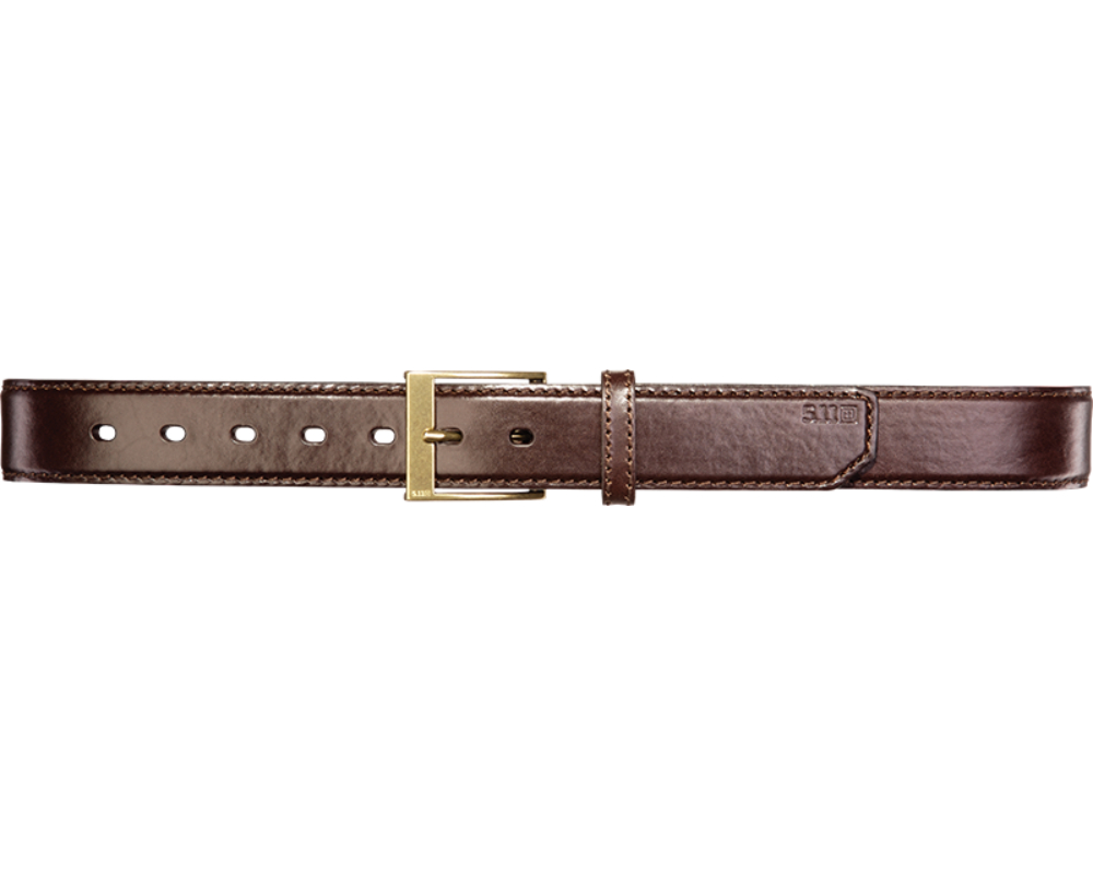 Leather Casual Belt Brown X-Small