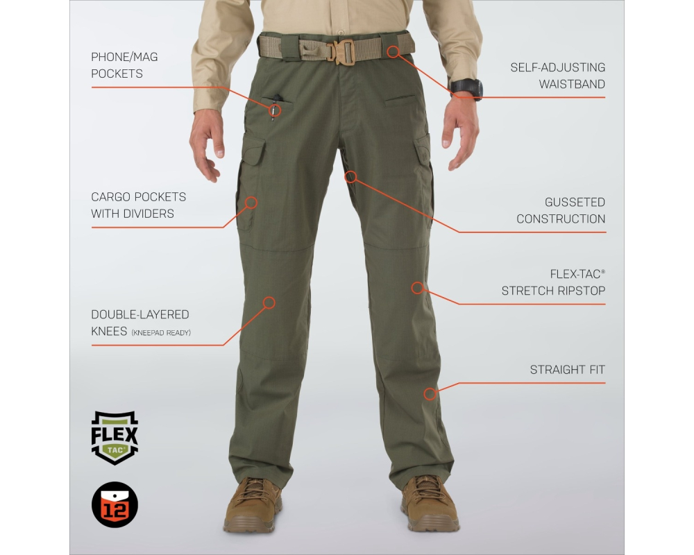 Stryke Pants Charcoal, 28W-30L