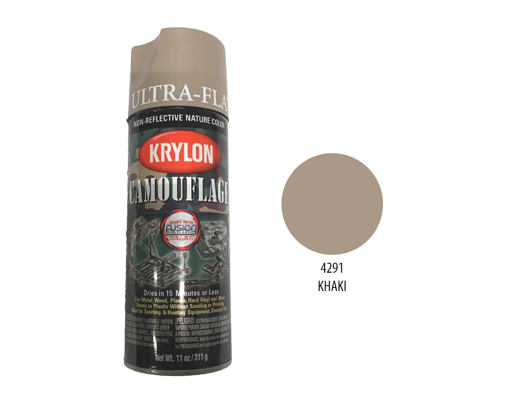 Krylon Spray camouflagefärg Khaki