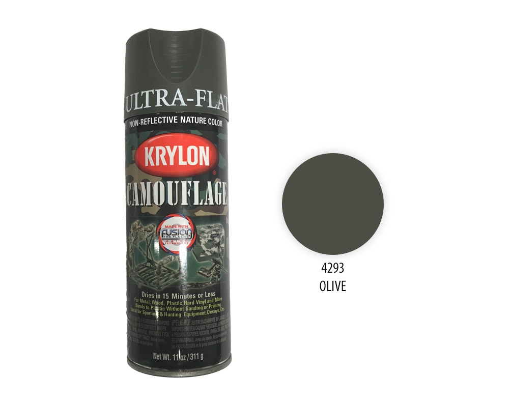 Krylon Spray camouflagefärg Oliv