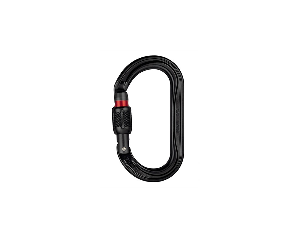 OK SCREW-LOCK CARABINER BLACK