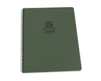 Notebook Maxi-Spiral, 21,6 x 27,9 cm, Green