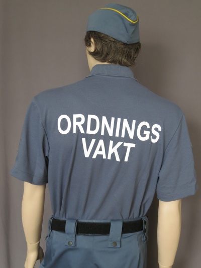 Ordningsvakt Piketröja Kort ärm Large