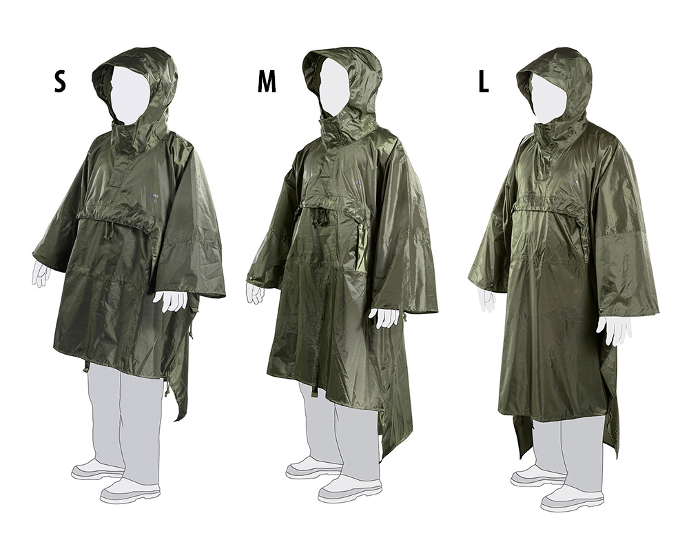 Tac Poncho Olive Small