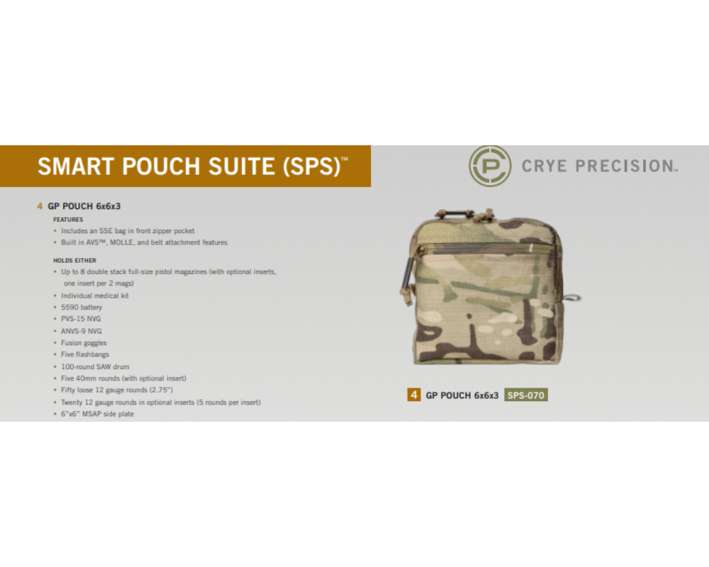 GP Pouch 6x6x3 Ranger Green