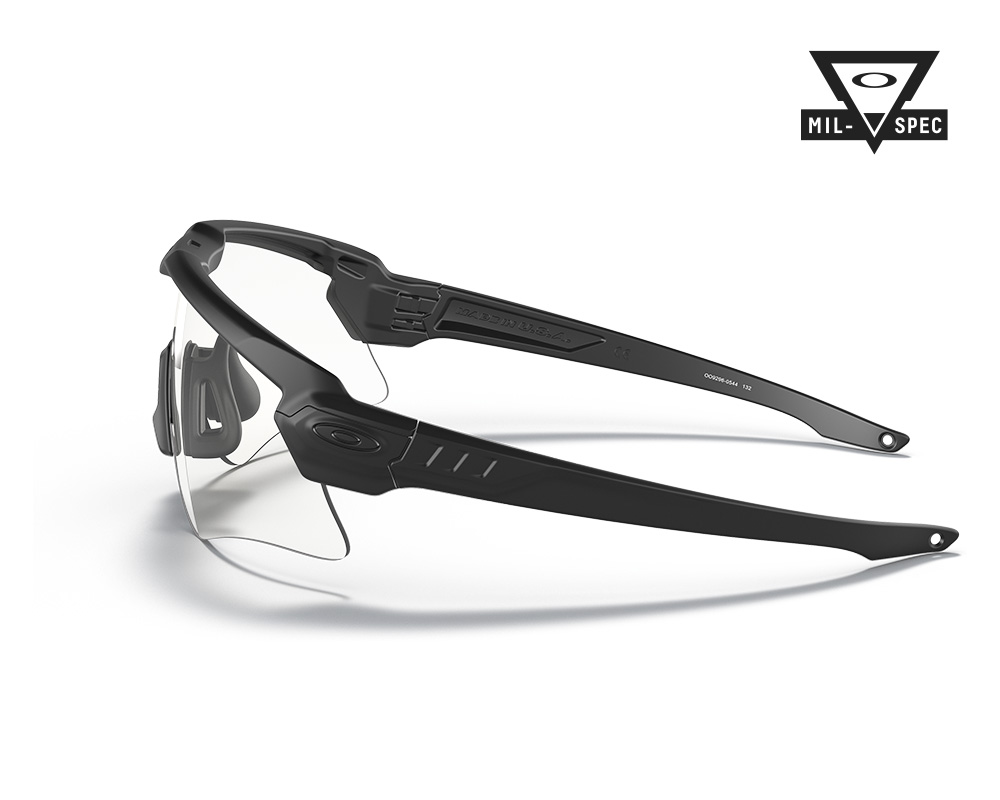 M Frame Alpha Array Matte Black w Grey, Clear EN166