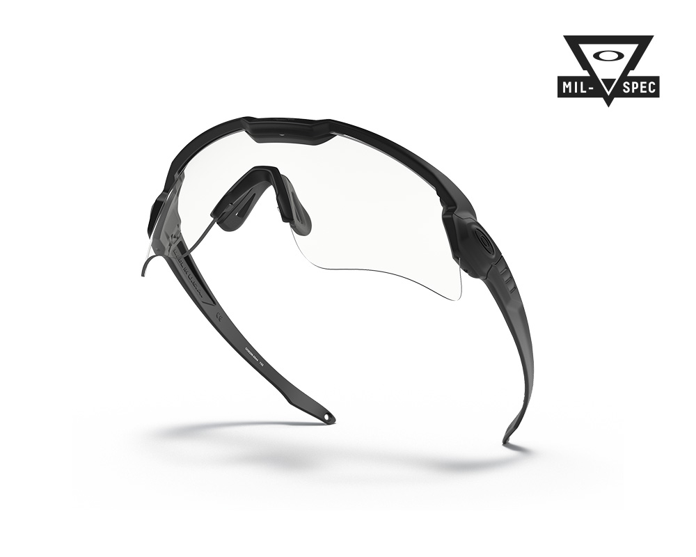 M Frame Alpha Array Matte Black w Grey, Clear EN166