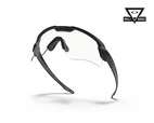 M Frame Alpha Array Matte Black w Grey, Clear EN166