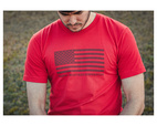 Standard Cotton T-Shirt Red Medium