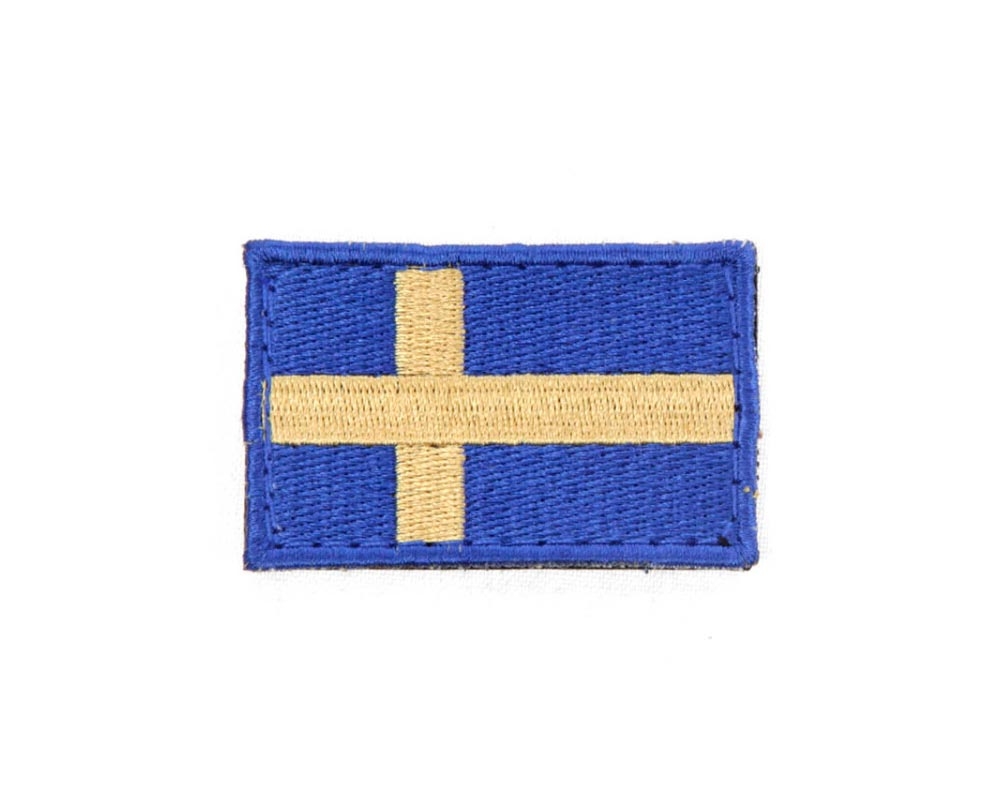 Liten Svensk Flagga -12 (Blå/Gul)