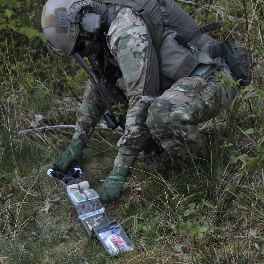 Insats Förbandsficka -17 Grey